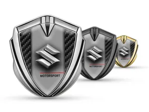 Suzuki Emblème Bombé Insigne Max Design Structure Robuste